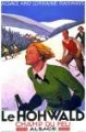 Picture of FRANCE ALSACE VINTAGE SKIING TRAVEL POSTER
