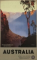 Picture of AUSTRALIA BLUE MOUNTAINS VINTAGE TRAVEL POSTER
