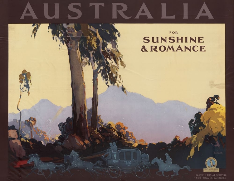 Picture of AUSTRALIA VINTAGE TRAVEL POSTER