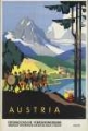 Picture of AUSTRIA VINTAGE TRAVEL POSTER I