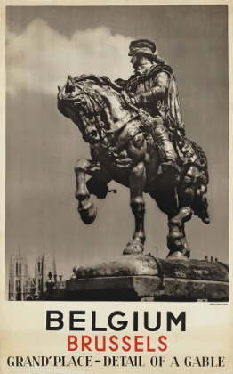 Picture of BELGIUM VINTAGE TRAVEL POSTER