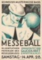Picture of SWITZERLAND BURKHARD MANGOLD MESSEBALL 1928