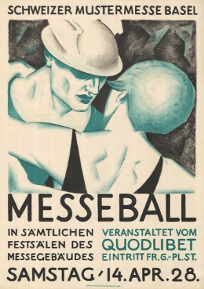 Picture of SWITZERLAND BURKHARD MANGOLD MESSEBALL 1928