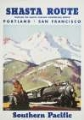 Picture of CALIFORNIA BY TRAIN SOUTHERN PACIFIC VINTAGE TRAVEL POSTER