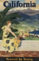 Picture of CALIFORNIA BY TRAIN VINTAGE TRAVEL POSTER