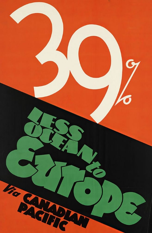 Picture of CANADIAN PACIFIC VINTAGE TRAVEL POSTER