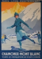 Picture of CHAMONIX MONT BLANC VINTAGE TRAVEL POSTER
