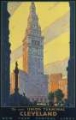 Picture of CLEVELAND VINTAGE RAILROAD TRAVEL POSTER