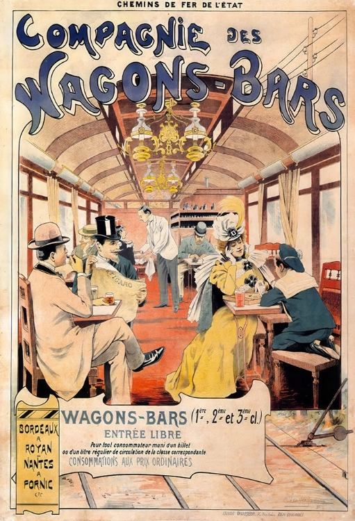 Picture of COMPAGNIE DES WAGONS-BARS 1896