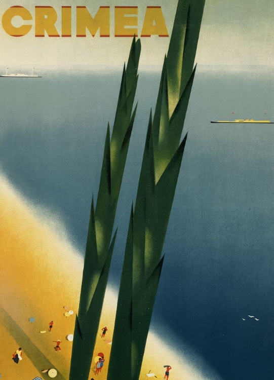 Picture of CRIMEA VINTAGE TRAVEL POSTER