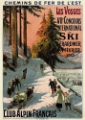 Picture of FRANCE CLUB ALPINE VINTAGE RAILWAY TRAVEL POSTER