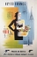 Picture of FRANCE FLY TO PARIS VINTAGE AIR TRAVEL POSTER