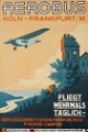 Picture of GERMAN VINTAGE AIR TRAVEL POSTER