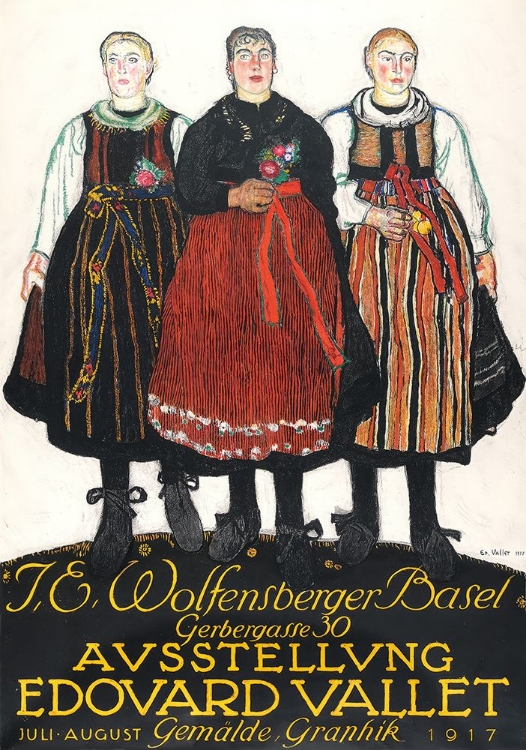 Picture of GERMAN VINTAGE TRAVEL POSTER 1917