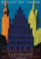 Picture of GERMANY HANNOVER ART DECO VINTAGE TRAVEL POSTER