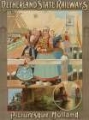 Picture of HOLLAND NETHERLAND STATE RAILWAY VINTAGE TRAVEL POSTER