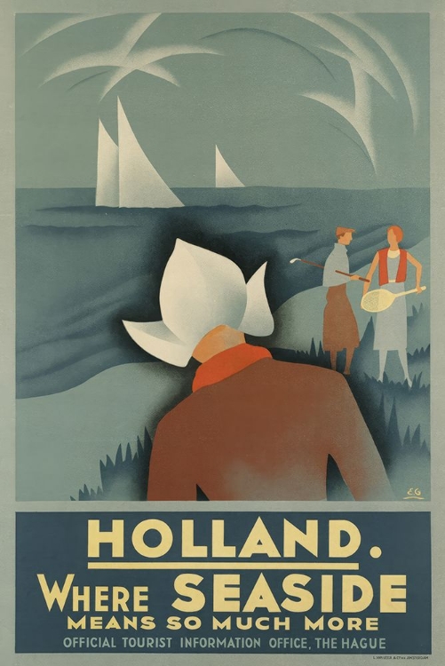Picture of HOLLAND VINTAGE TRAVEL POSTER