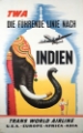 Picture of INDIA IN GERMAN VINTAGE AIR TRAVEL POSTER