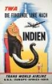Picture of INDIA IN GERMAN VINTAGE AIR TRAVEL POSTER