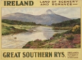 Picture of IRELAND VINTAGE GSR RAILWAY TRAVEL POSTER