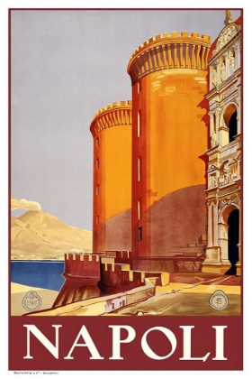 Picture of ITALY NAPOLI VINTAGE TRAVEL POSTER