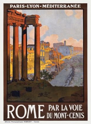 Picture of ITALY ROME VINTAGE TRAVEL POSTER