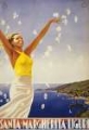 Picture of ITALY SANTA MARGHERITA LIGURE VINTAGE TRAVEL POSTER