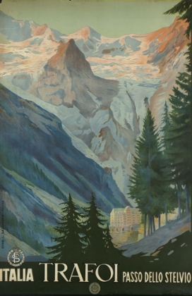 Picture of ITALY TRAFOI VINTAGE TRAVEL POSTER