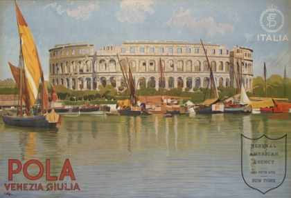 Picture of ITALY VENICE POLA VINTAGE TRAVEL POSTER