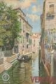 Picture of ITALY VENICE CANAL VINTAGE TRAVEL POSTER