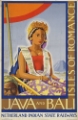 Picture of JAVA AND BALI BY RAIL VINTAGE TRAVEL POSTER