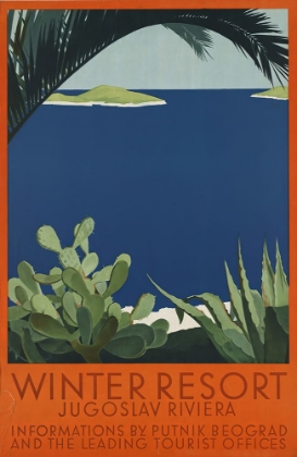 Picture of JUGOSLAVIA VINTAGE TRAVEL POSTER