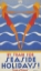 Picture of KODAK SEASIDE HOLIDAY VINTAGE TRAVEL RAIL POSTER