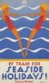 Picture of KODAK SEASIDE HOLIDAY VINTAGE TRAVEL RAIL POSTER