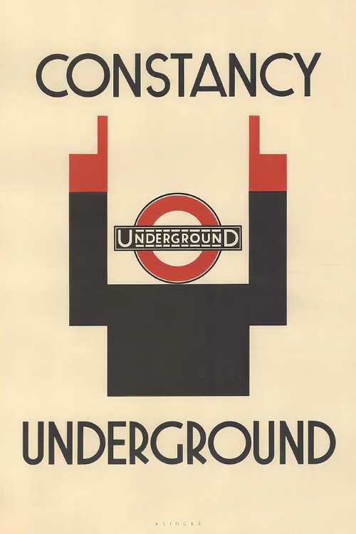 Picture of LONDON UNDERGROUND CONSTANCY JULIUS KLINGER