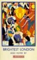 Picture of LONDON UNDERGROUND VINTAGE TRAVEL POSTER 1924