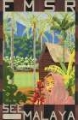 Picture of MALAYA BY RAIL FMSR VINTAGE TRAVEL POSTER