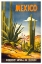 Picture of MEXICO SAGUARO VINTAGE TRAVEL POSTER