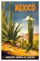 Picture of MEXICO SAGUARO VINTAGE TRAVEL POSTER