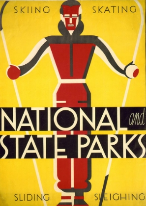 Picture of NATIONAL AND STATE PARKS VINTAGE TRAVEL POSTER