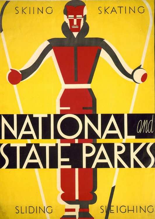 Picture of NATIONAL AND STATE PARKS VINTAGE TRAVEL POSTER