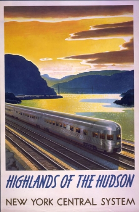 Picture of NEW YORK HIGHLANDS OF THE HUDSON NEW YORK CENTRAL SYSTEM BY LESLIE RAGAN