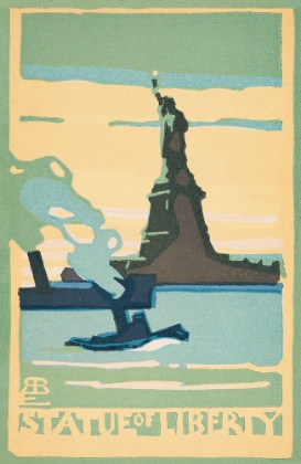 Picture of NEW YORK STATUE OF LIBERTY BY RACHAEL ROBINSON ELMER