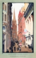 Picture of NEW YORK TRINITY CHURCH AND WALL STREET 1914 BY RAECHEL ROBINSON ELMER