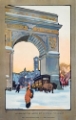 Picture of NEW YORK WASHINGTON ARCH AT WINTER TWILIGHT 1914 BY RACHAEL ROBINSON ELMER