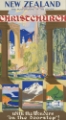 Picture of NEW ZEALAND CHRISTCHURCH VINTAGE TRAVEL POSTER