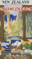 Picture of NEW ZEALAND CHRISTCHURCH VINTAGE TRAVEL POSTER