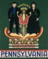 Picture of PENNSYLVANIA COSTUMES VINTAGE TRAVEL POSTER