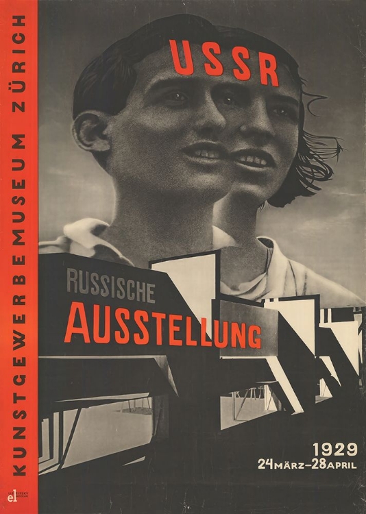 Picture of SWITZERLAND, THE RUSSIAN EXHIBITION IN THE ZURICH DECORATIVE ARTS MUSEUM 1929 BY EL LISSITZKY