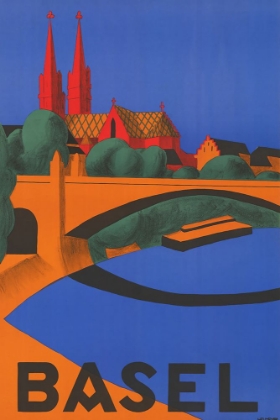 Picture of SWITZERLAND, THE BASEL TOURIST ASSOCIATION 1927 BY HEDWIG MEYER